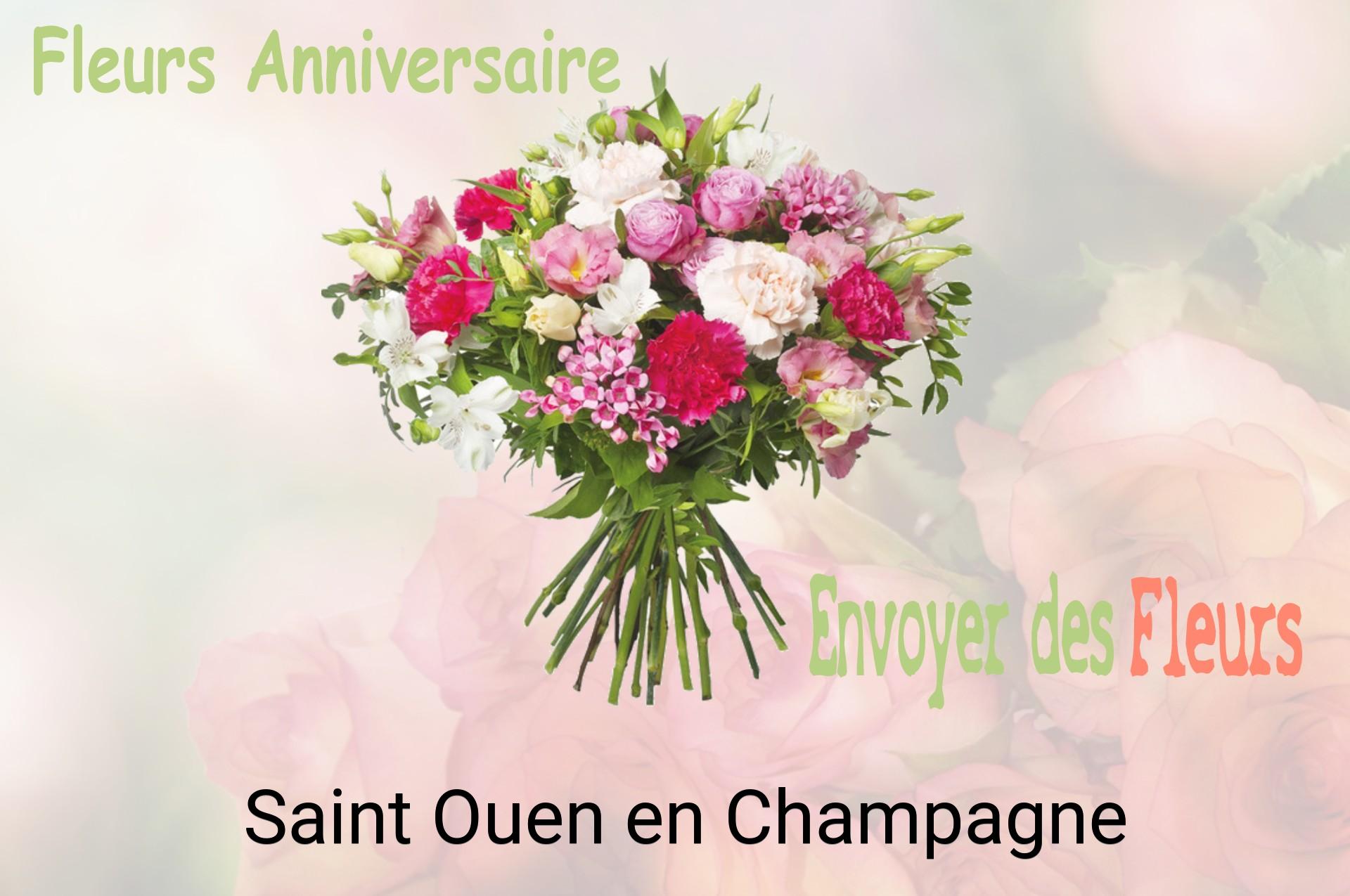 Bouquet de fleurs d’anniversaire livré à Saint-Ouen-en-Champagne