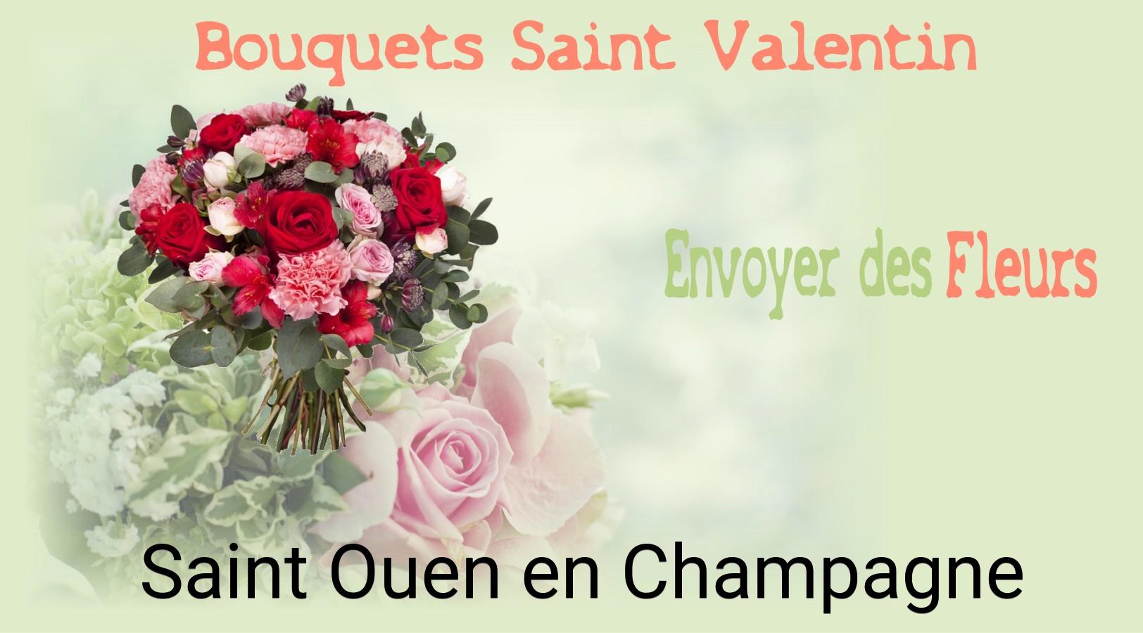 Roses de Saint-Valentin livrées à Saint-Ouen-en-Champagne